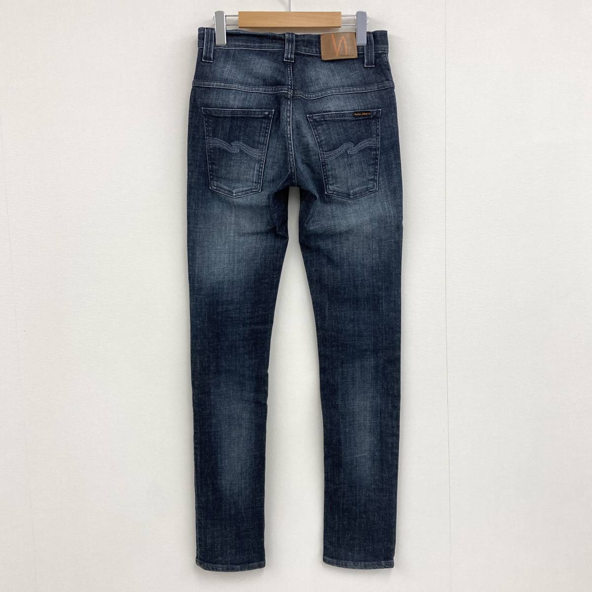 Nudie Jeans THIN FINN スキニージーンズ ストレッチ W28 ヌーディージーンズ シンフィン スリム テーパード デニムパンツ 2080278_画像2