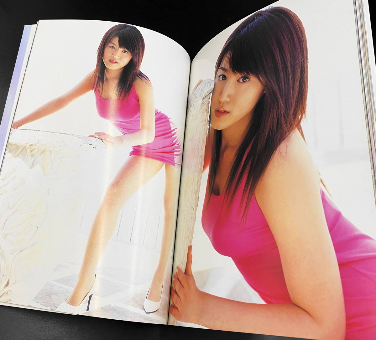 竹之内ゆりあ写真集「YURIA」帯付き 2004年7月 初版発行 注文カード付き レースクイーンデビュー・フォーミュラ日本イメージガールの画像9