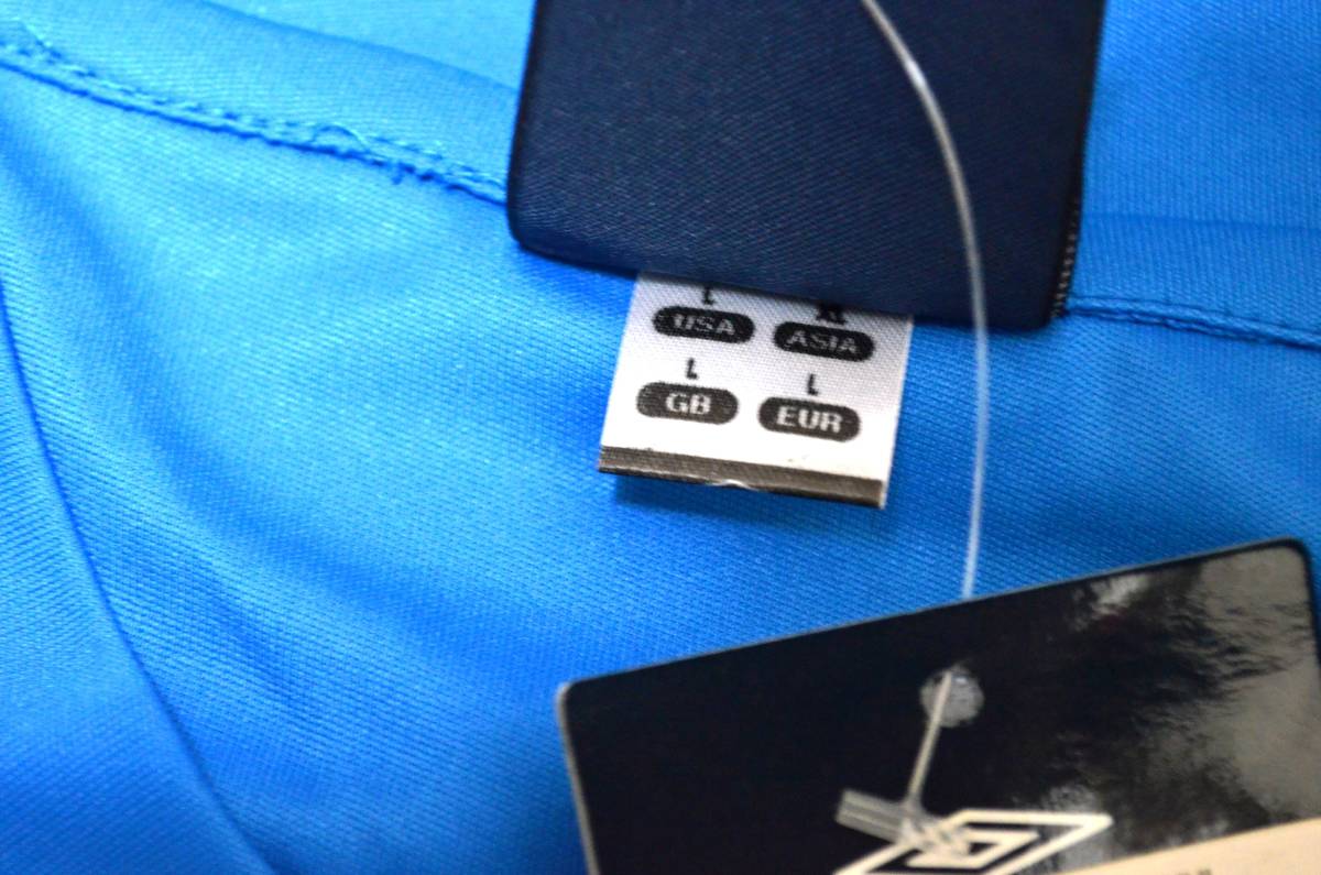 【S84-L】同梱不可　新品未使用　廃盤品　umbro アンブロ　長袖　サッカー　シャツ　XL_画像2