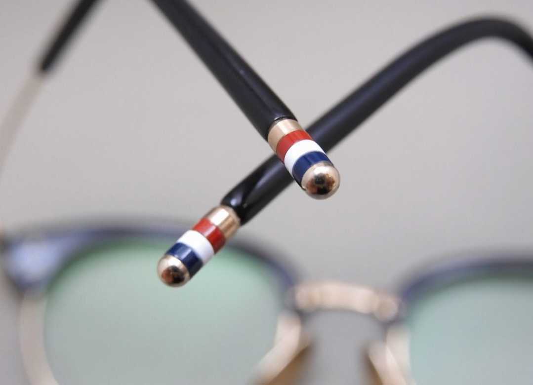 小栗旬着 美品レンズ新品 THOM BROWNE/トムブラウン メガネ/眼鏡 小栗旬着 美品レンズ新品 THOM BROWNE/トムブラウン メガネ/眼鏡