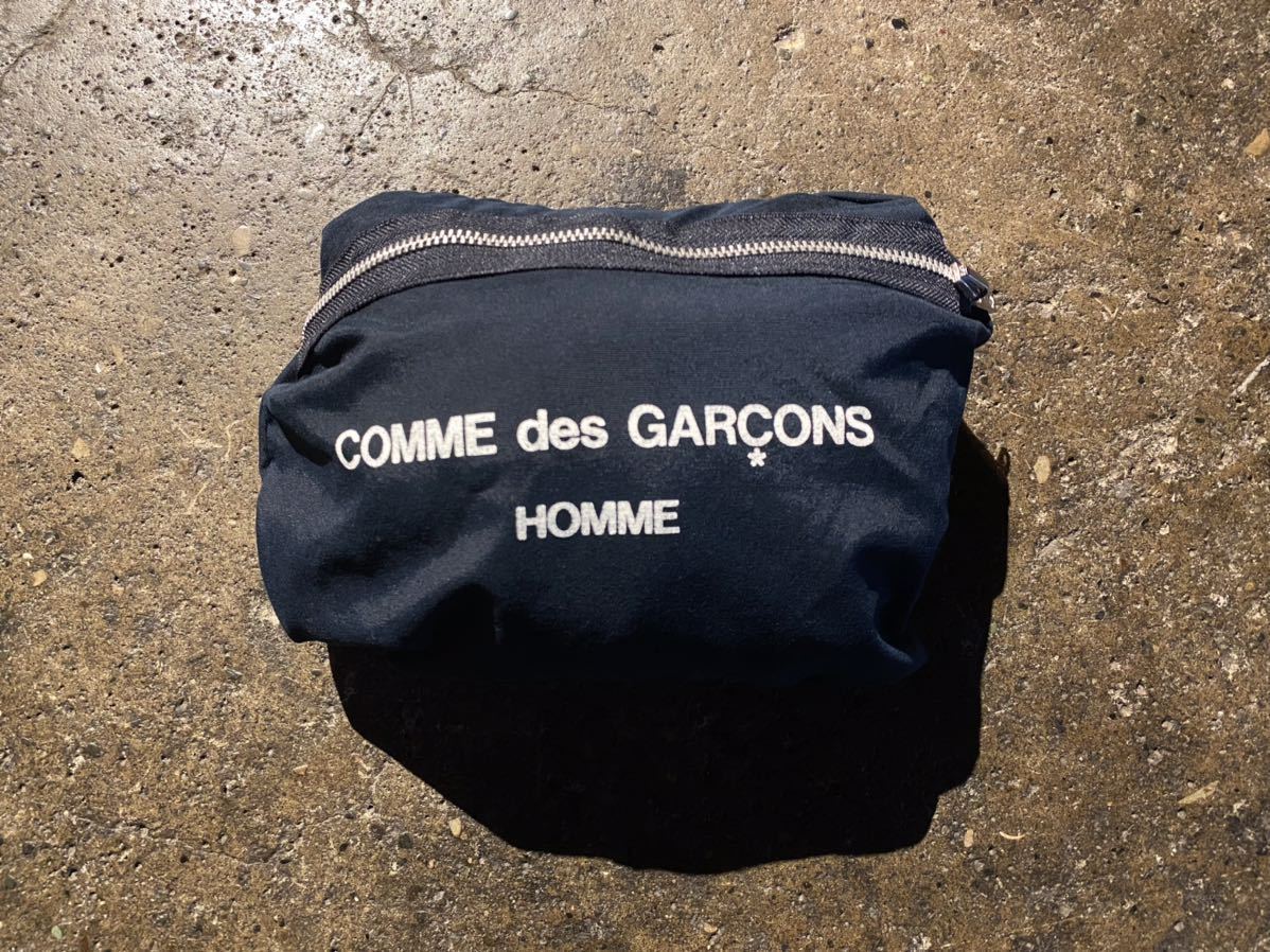 COMME des GARCONS HOMME AD2000 ポケッタブル ロゴ プリント ナイロン ジャケット コムデギャルソンオム HJ-04045L