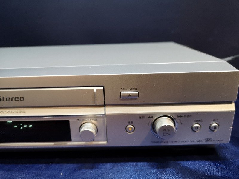 * large Thanksgiving!!!* beautiful goods! working properly goods! instructions attaching *SONY SLV-NX35 vhs deck # postage half-price #* service completed * under taking welcome!! m0d719