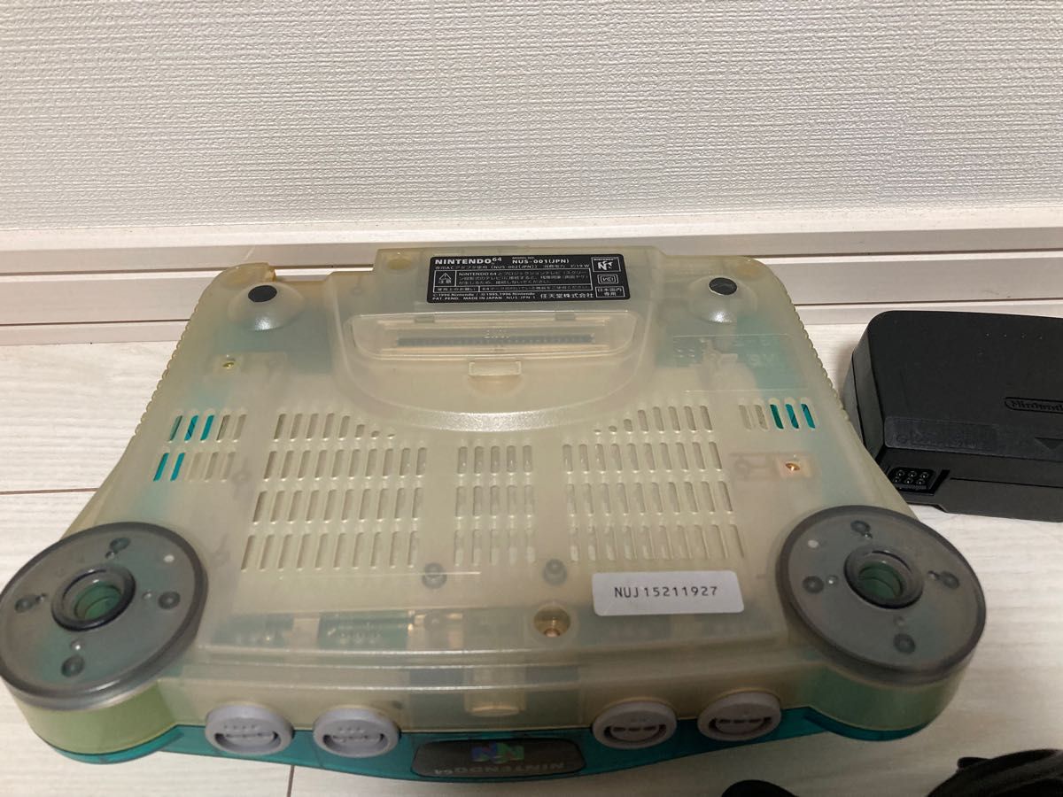 ニンテンドー64 クリアブルー スケルトン|Yahoo!フリマ(旧 ニンテンドー64 クリアブルー スケルトン|Yahoo!フリマ(旧