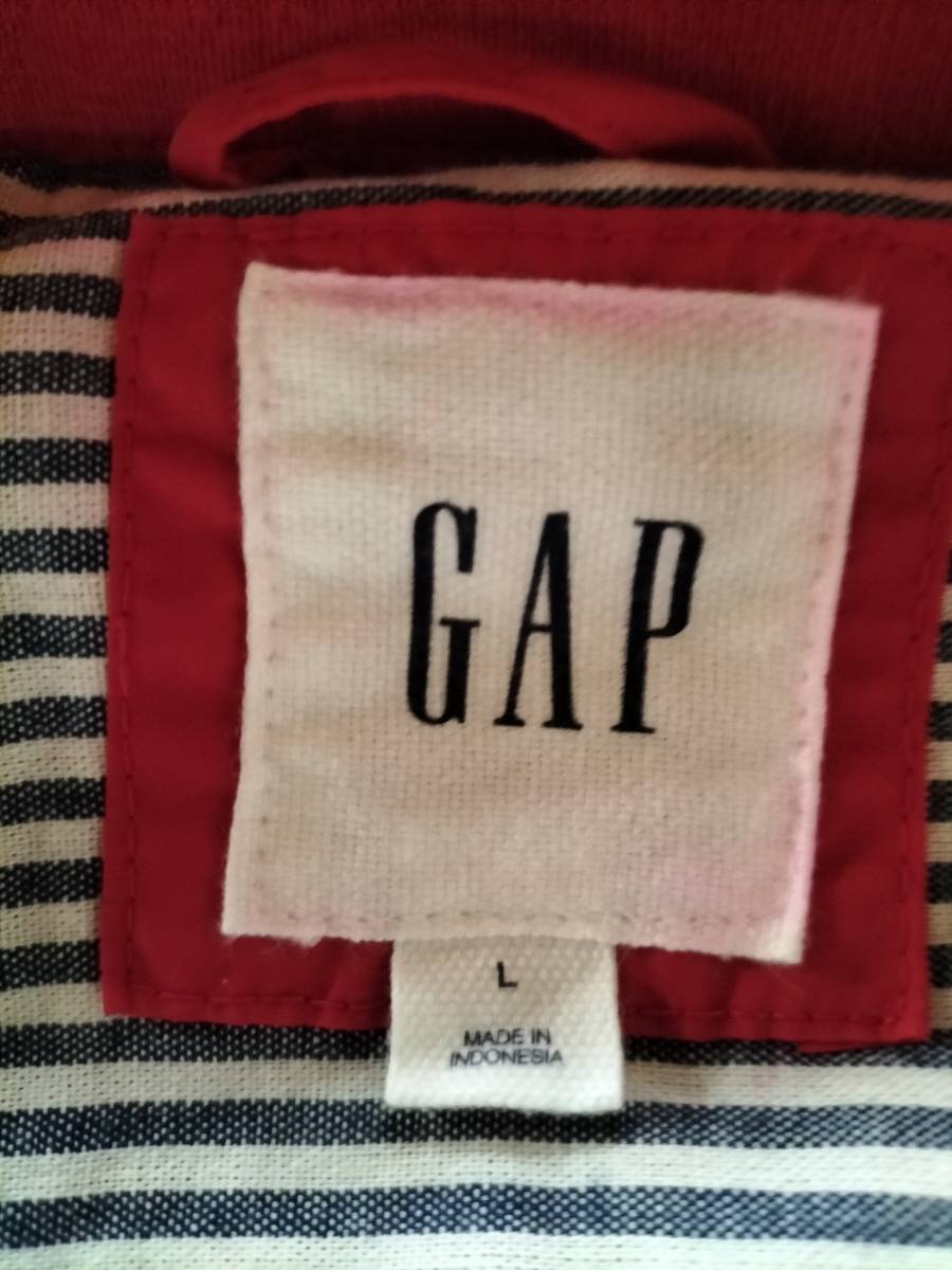 GAP ナイロン スウィングトップ ドリズラー Lサイズ 赤色 ジャケット アイビー アメカジ ビンテージ ギャップ バイカー G9 G4 5511_画像5