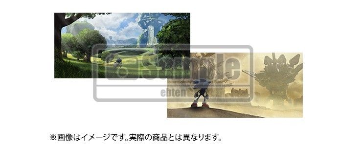 新品未開封 ソニックフロンティア リミテッドエディション DXパック アクリルジオラマセット PS4