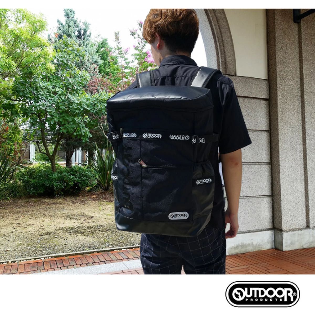 OUTDOOR アウトドア リュックサック 大容量 ブラック Yahoo!フリマ(旧)-