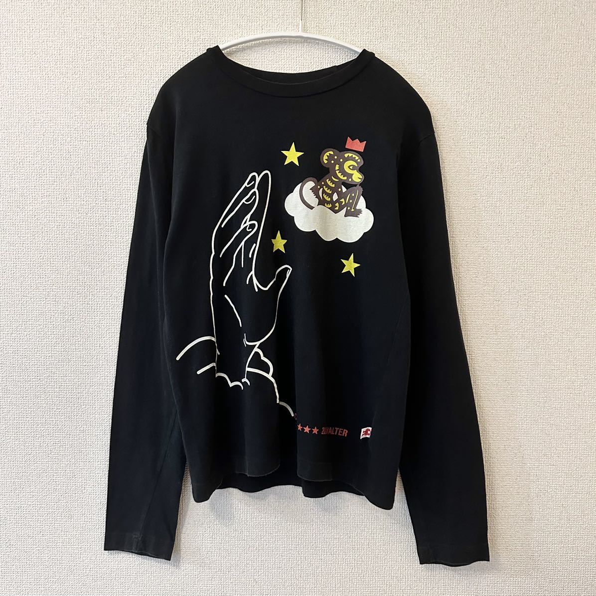 AW04 walter van beirendonck Cloudy Stars期 ロングスリーブ Tシャツ ロンT w< 2004AW