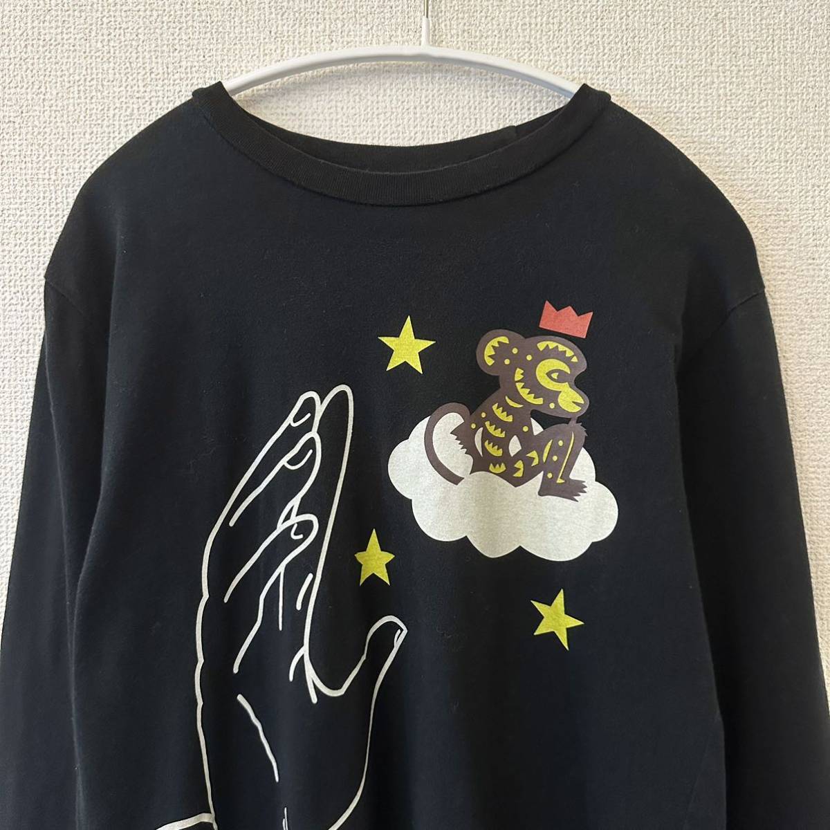 AW04 walter van beirendonck Cloudy Stars期 ロングスリーブ Tシャツ ロンT w< 2004AW_画像2