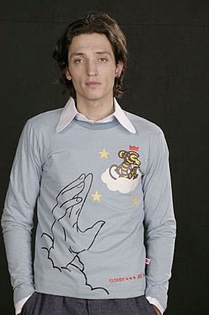 AW04 walter van beirendonck Cloudy Stars期 ロングスリーブ Tシャツ ロンT w< 2004AW_画像8
