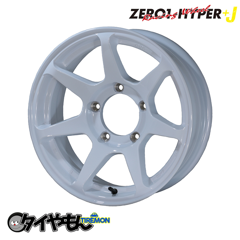 CST ZERO1 HYPER+J ゼロワンハイパー 16インチ 5H139.7 5.5J +20 4本セット ホイール ホワイト ジムニー jb64 jb23 スズキ