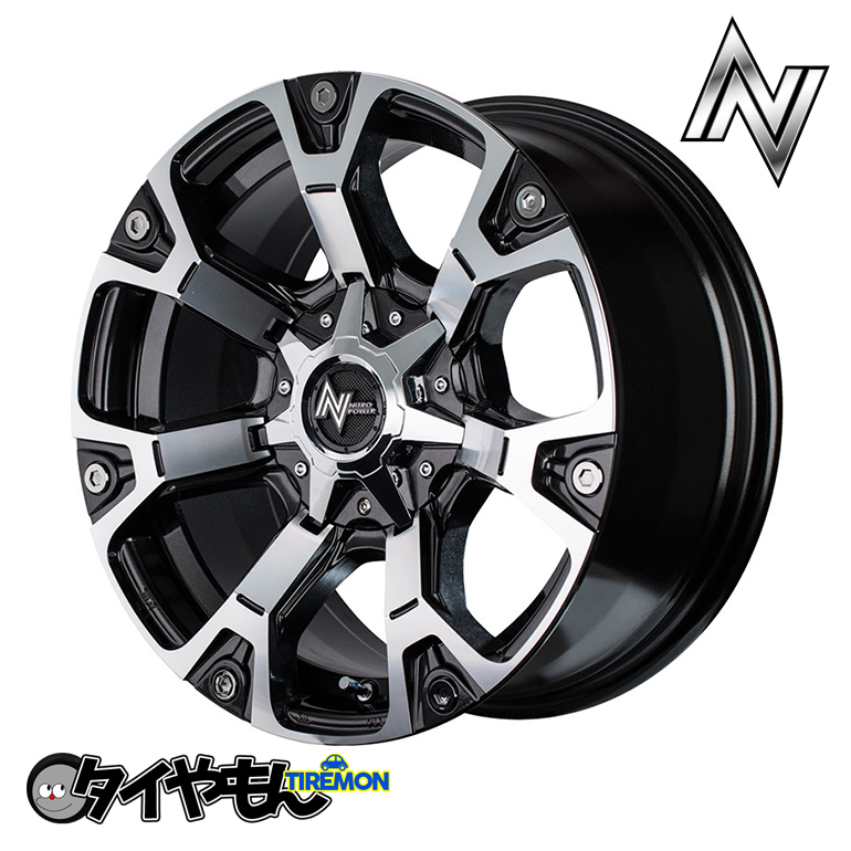 MID マルカ NITRO POWER ウォーヘッド 16インチ 38 4本セット ホイール