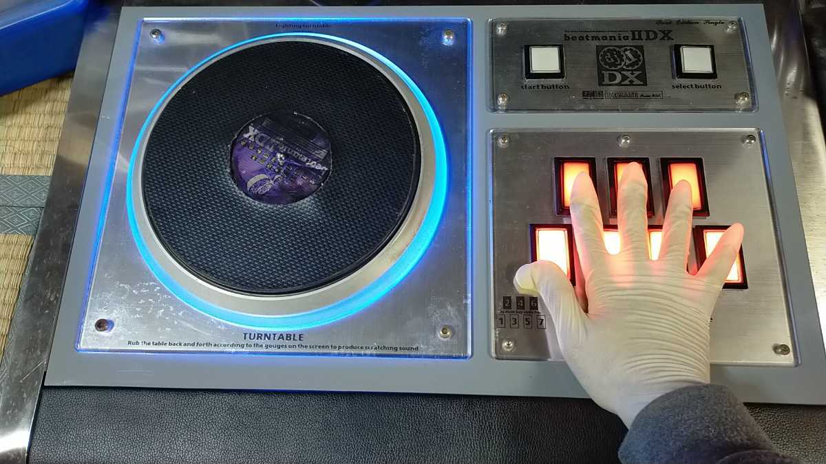 ビートマニア DAO RES コントローラー EMPシート 三和ボタン 新 ビートマニア DAO RES コントローラー EMPシート 三和ボタン 新
