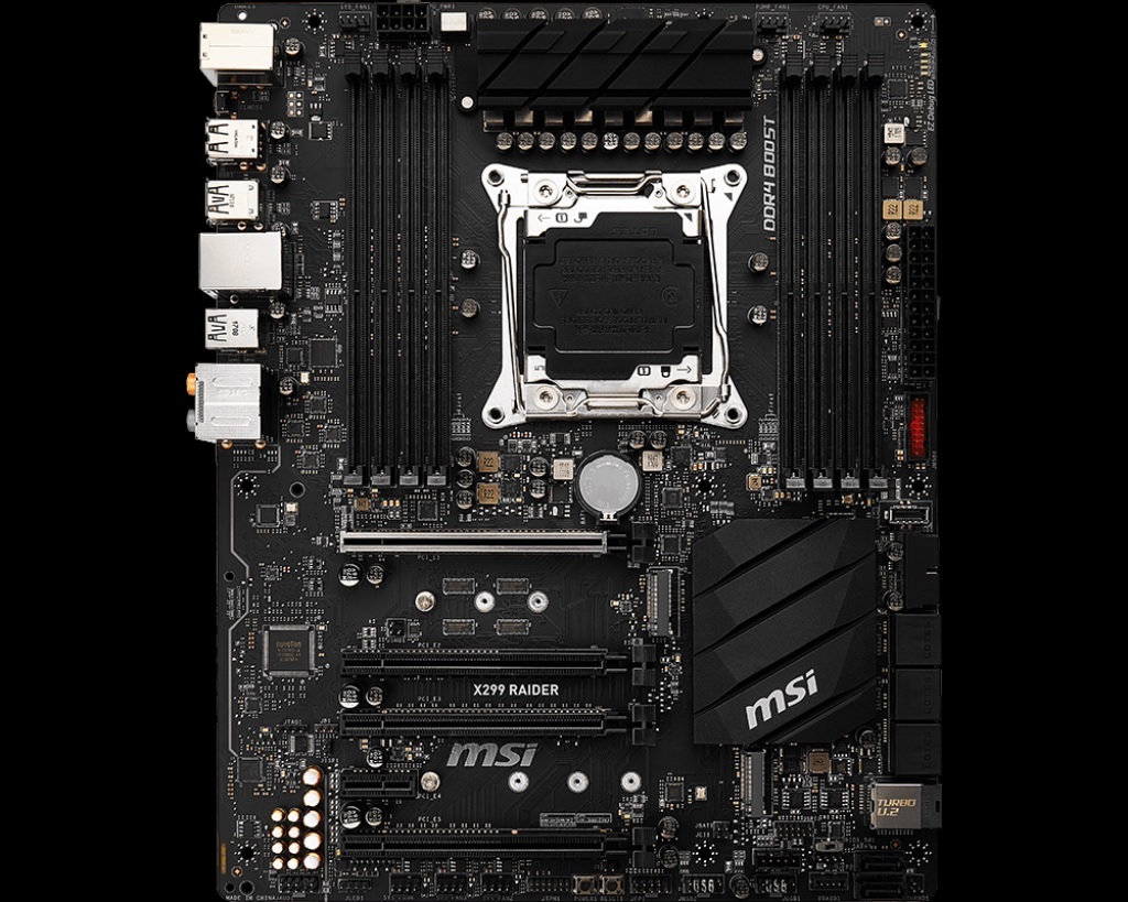 国内初の直営店 MSI X299 X299 セット RAIDER asrock ATXマザーボード