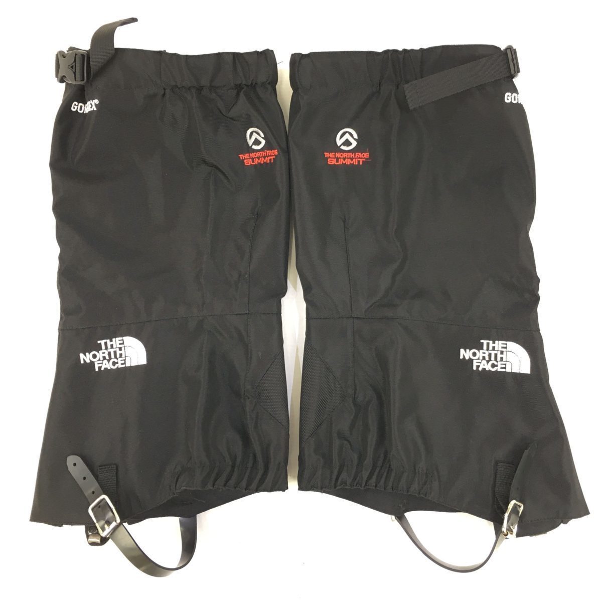 人気!★ノースフェイス SUMMIT アルパイン GTX ロング ゲイター NN88000 黒 L★GORE-TEX 防水透湿 登山 キャンプ レインウェア