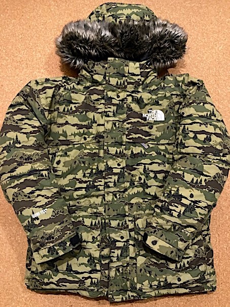 激レア 限定品★ノースフェイス マハリシ メディコムトイ GORE-TEX マクマードパーカー 迷彩 XL ND19512★MEDICOM TOY MAHARISHI ダウン_画像1