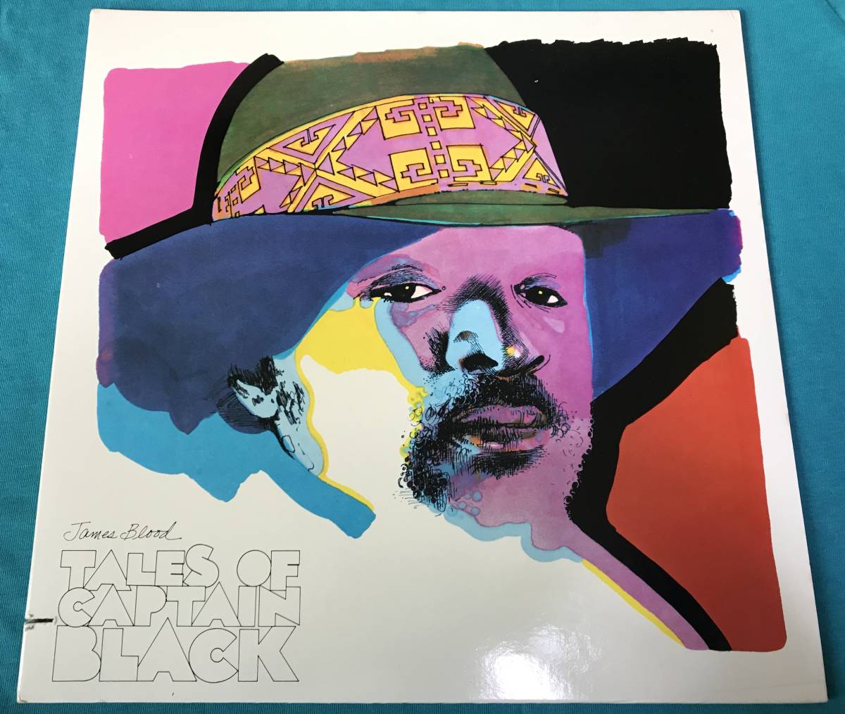 LP●James Blood / Tales Of Captain Black US盤AH 9407 見開きジャケ インサート付属_画像1