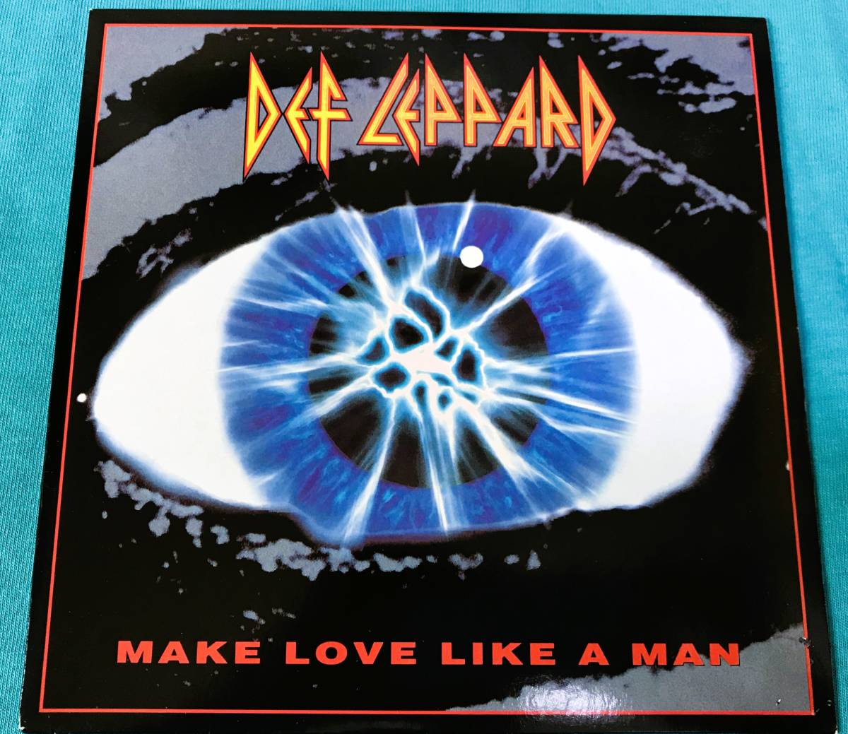 7”●Def Leppard / Make Love Like A Man EU盤LEP 7_画像1