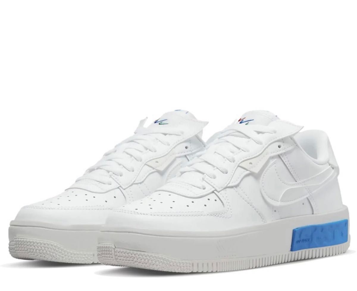 ○24.5ブルーホワイトフォンタンカ NIKE エアフォース1-