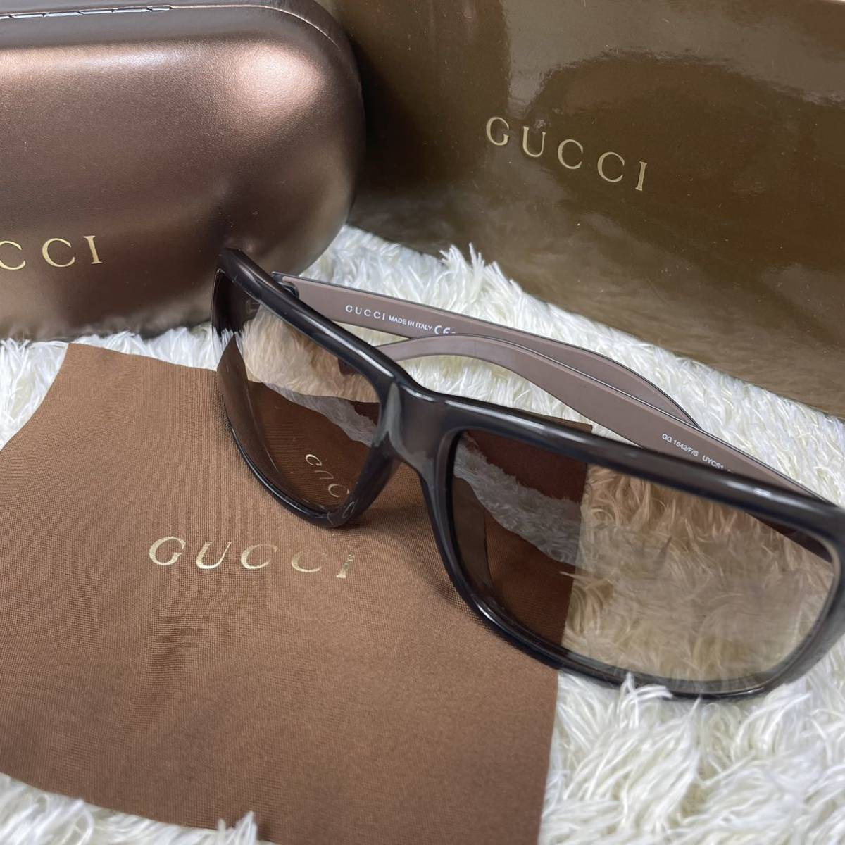 低価正規品 GUCCI 金属バックル サングラスケース付 HYDE kqyV8