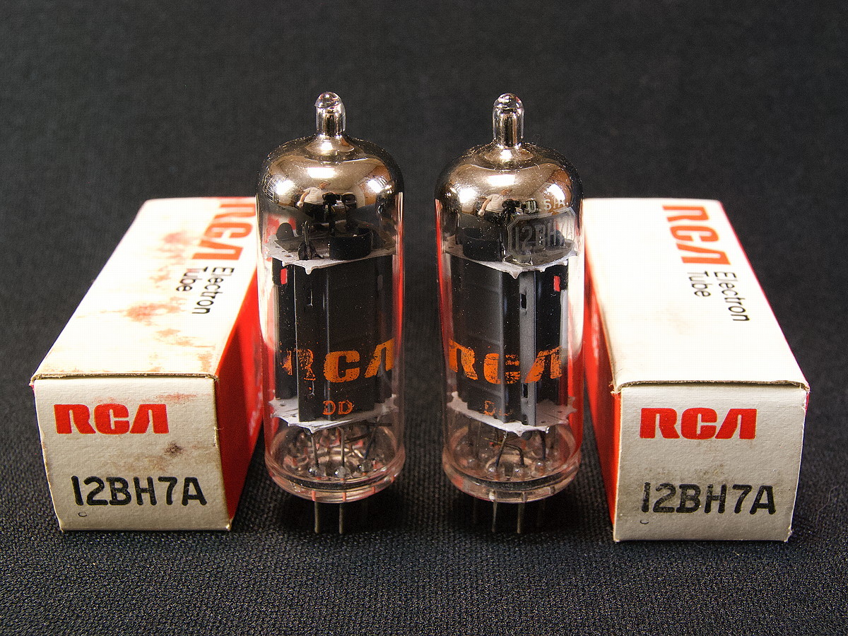 Yahoo!オークション - RCA 12BH7A 同一ロット NIB品ペア #30 RCA Yahoo!オークション - RCA 12BH7A 同一ロット NIB品ペア #30 RCA