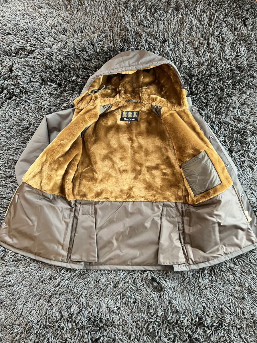 美品 38 Lサイズ相当BARBOUR バブアー フーデットビデイルSL HOODED