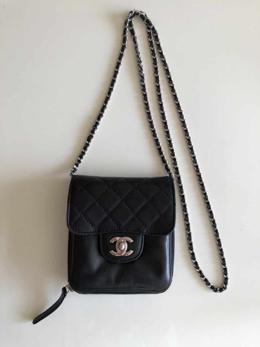 憧れの シャネルチェーンショルダー♪美品♪マトラッセ ターンロック