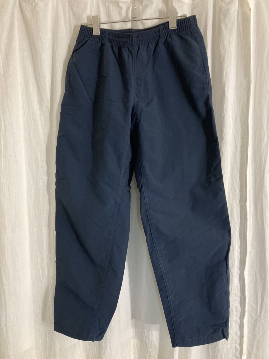 コロンビア製 97年製 patagonia pants メンズS バギーズ レギュラー パンツ ロング ネイビー ビンテージ パタゴニア baggies 90s オールド
