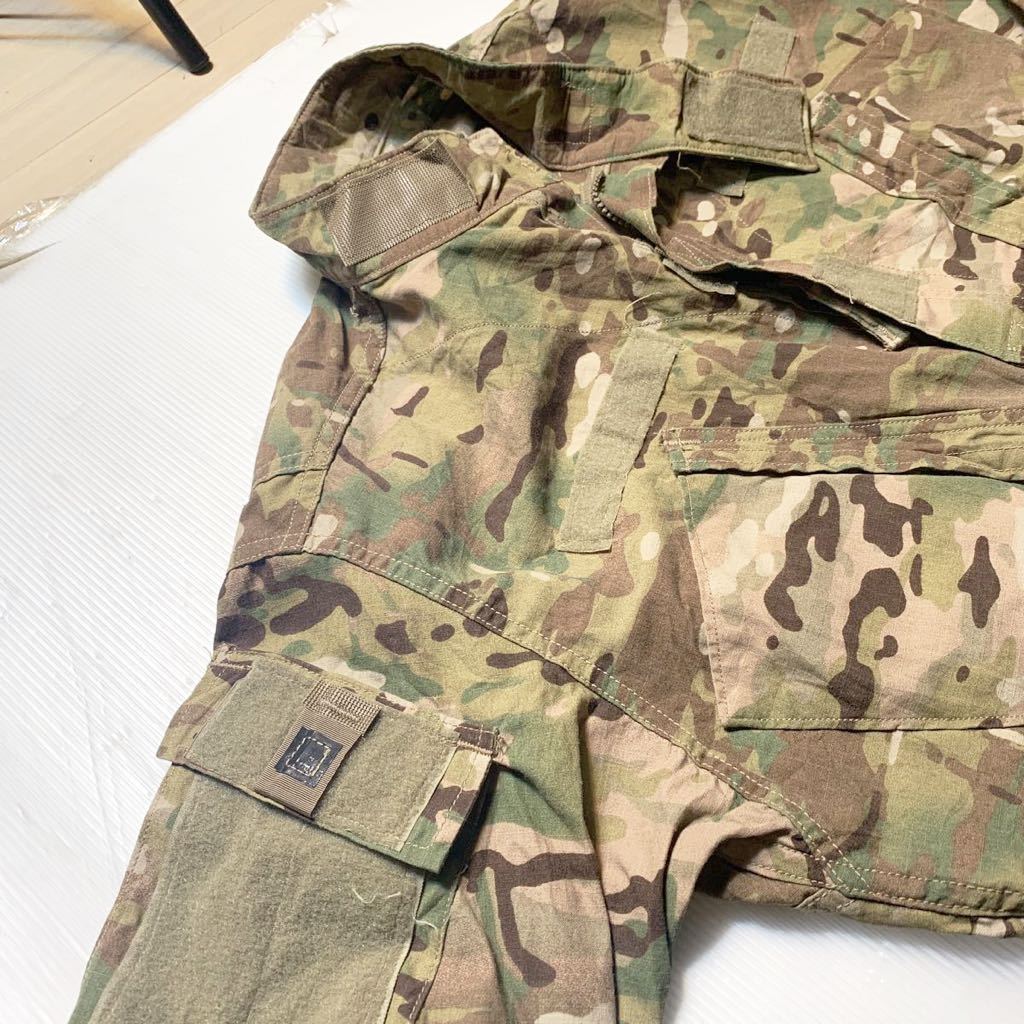 米軍放出品 実物 難燃性 マルチカム迷彩 コンバットジャケット MーL 中古 ARMY ミリタリーファッション ma-1 おすすめ_画像2