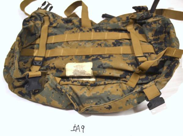 USMC 米海兵隊 ILBE 迷彩 メインパック用 蓋 カバー パーツ BLK おすすめ_画像1