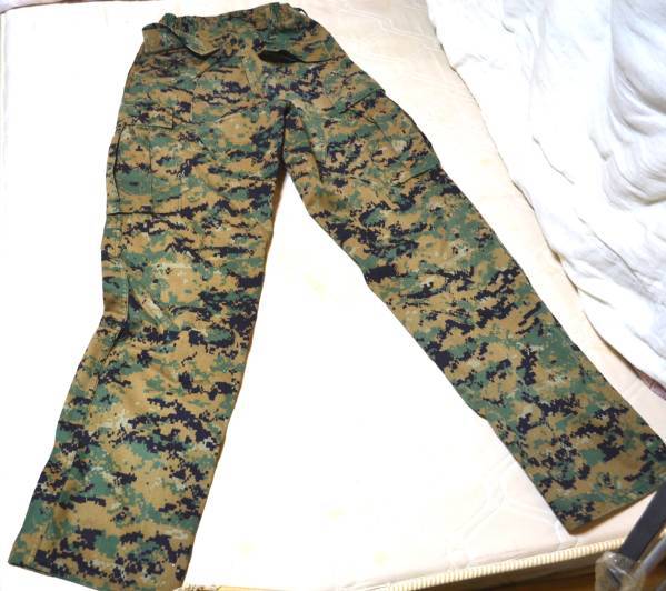 USMC アメリカ海兵隊 MARPAT ウッドランド パンツ S/L F g_画像3