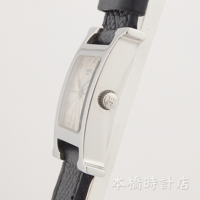 【中古】エルメス　HERMES　Ｈウォッチ　ラムサス　HH1.210　レディース　箱・保証書付　機械点検・電池交換済み_画像3