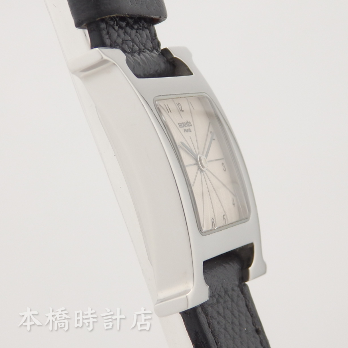 【中古】エルメス　HERMES　Ｈウォッチ　ラムサス　HH1.210　レディース　箱・保証書付　機械点検・電池交換済み_画像4