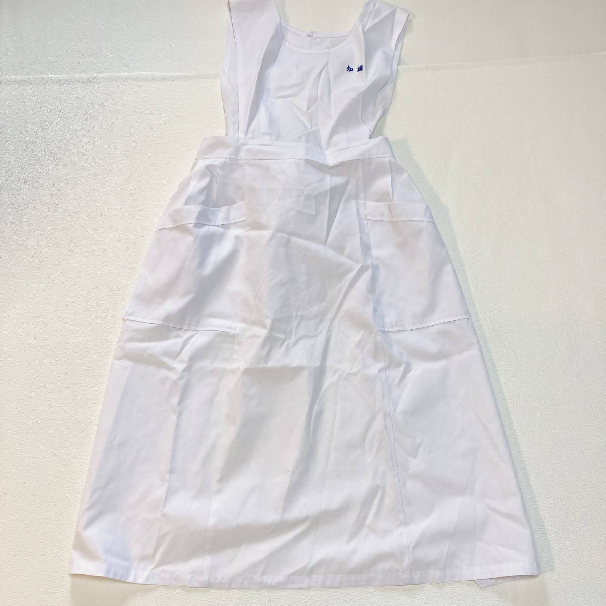 N5 ナース服 まとめ 5点セット ワンピース 上着 水色 白 ピンク 看護師 コスプレ ナース 制服 M L LLの画像7
