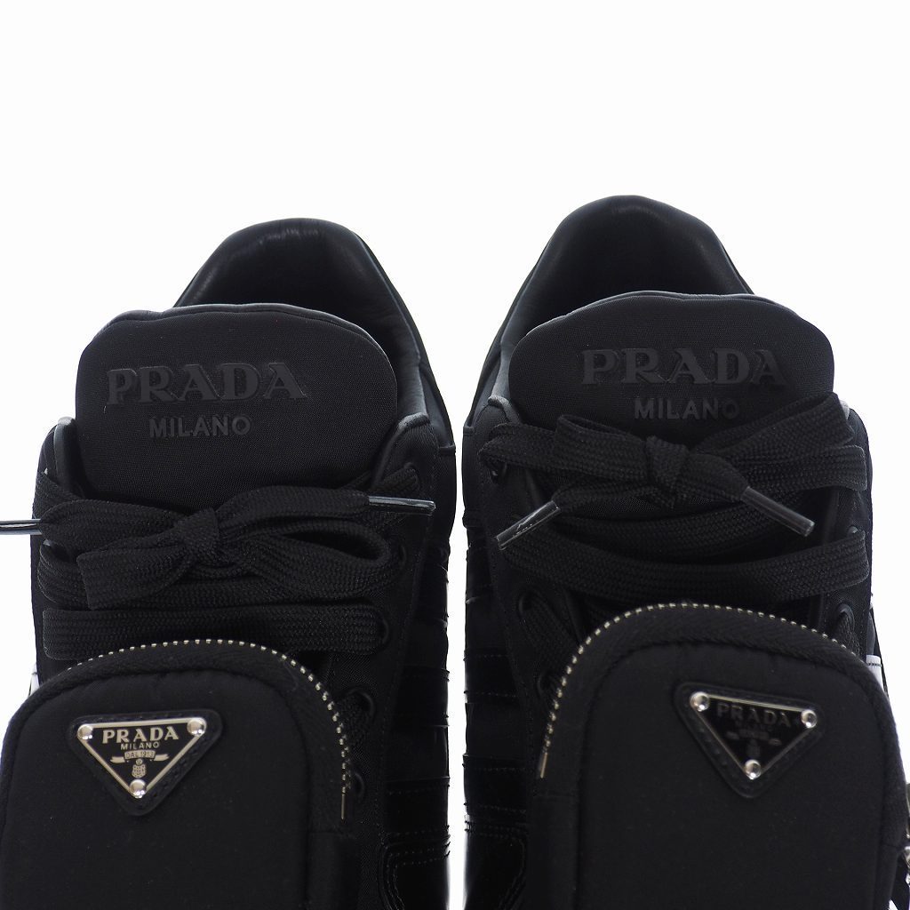 プラダ PRADA 21AW adidas Re-Nylon Forum レザー ローカット