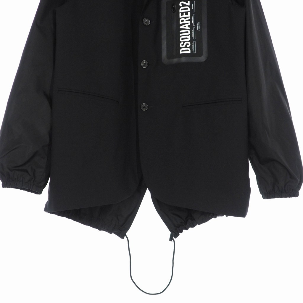 ディースクエアード DSQUARED2 コントラストスリーブ ジャケット