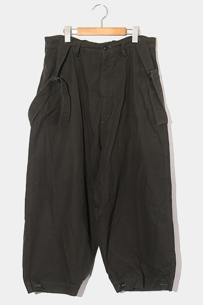 独特の上品 GroundY グラウンドワイ ヨウジヤマモト Suspenders pants