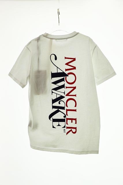 モンクレール MONCLER 20SS AWAKE NYC バックロゴ半袖 Tシャツ 2【ブランド古着ベクトル】221114★ メンズ_画像1