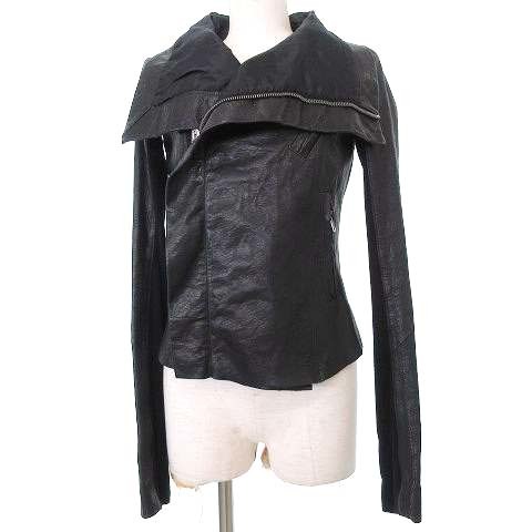 リックオウエンス Rick Owens ライダース ジャケット ラムレザー 羊革