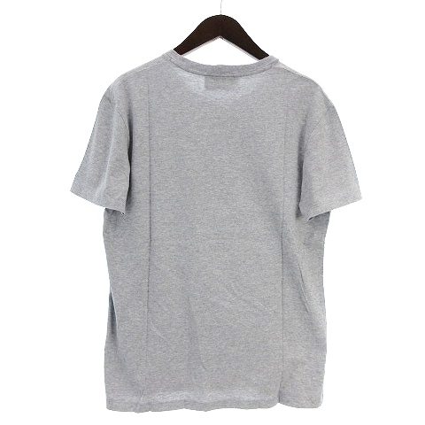 イヴサンローラン YVES SAINT LAURENT Tシャツ カットソー 半袖 メガネプリント クルーネック コットン グレー S ■SM0 メンズ_画像2