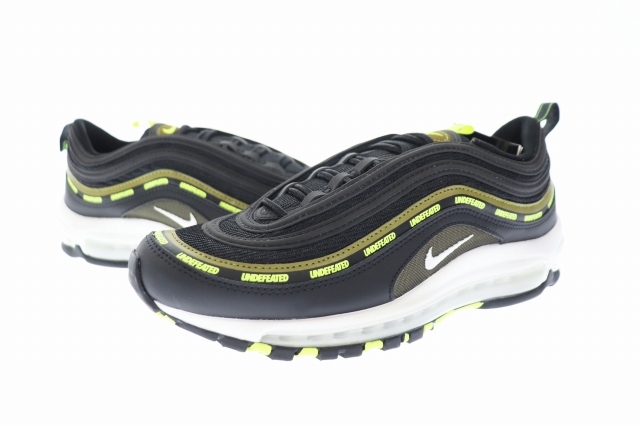 『4年保証』 ナイキ NIKE ×UNDEFEATED アンディフィーテッド AIR MAX 97 OLIVE エア マックス オリーブ DC4830-001 27 黒 ブラック ブランド古着ベクト 27.0cm 『4年保証』 ナイキ NIKE ×UNDEFEATED アンディフィーテッド AIR MAX 97 OLIVE エア マックス オリーブ DC4830-001 27 黒 ブラック ブランド古着ベクト 27.0cm