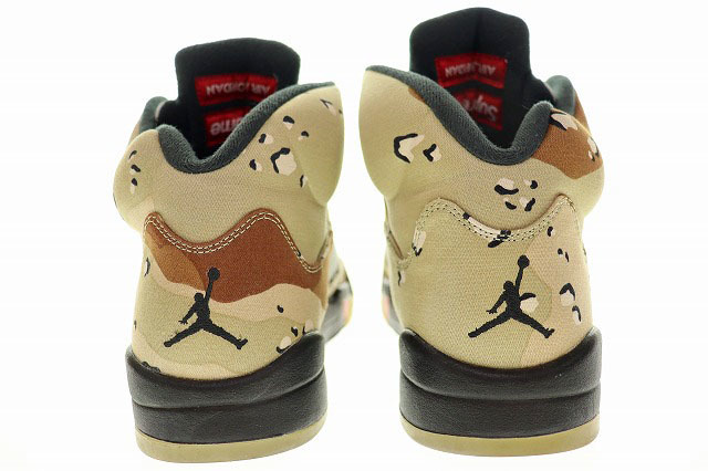ナイキ NIKE AIR JORDAN 5 RETRO SUPREME DESERT CAMO 2015 28cm
