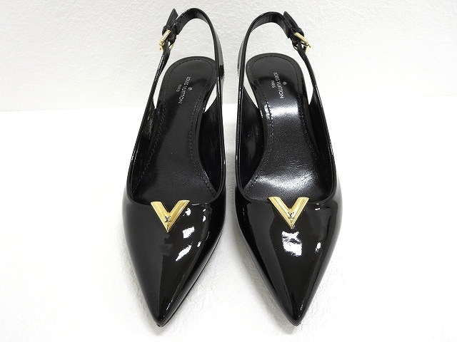 ルイヴィトン LOUIS VUITTON エッセンシャルV エナメルレザー