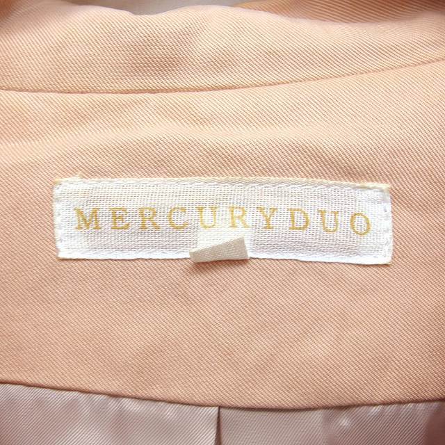  Mercury Duo MERCURYDUO tailored jacket внешний двойной одноцветный F salmon розовый /FT45 женский 