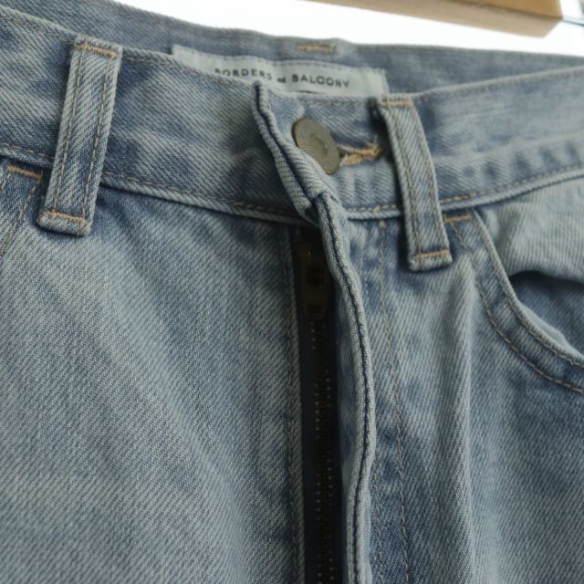 未使用品 ボーダーズアットバルコニー 5 POCKETS DENIM PANTS デニム