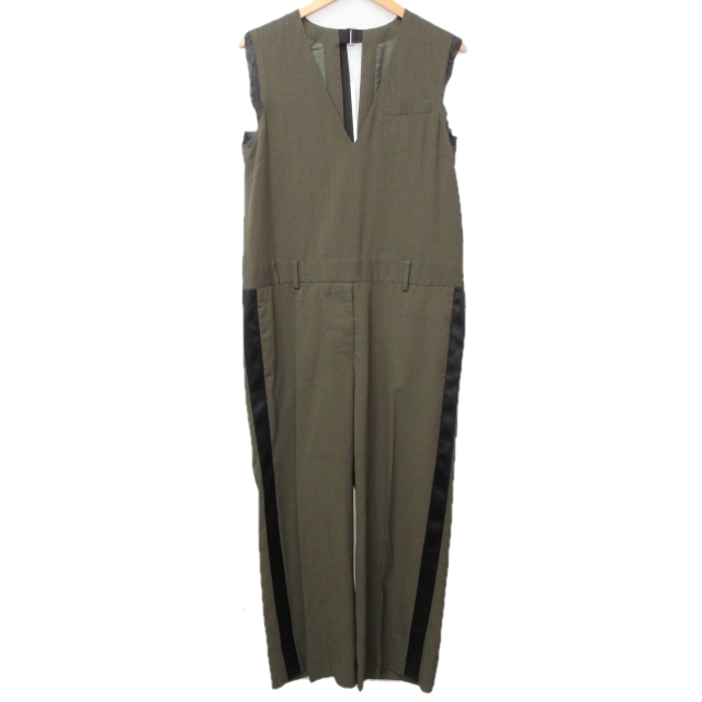 ユーズド sacai サカイ Suiting Jumpsuits ジャンプスーツ ナイロン