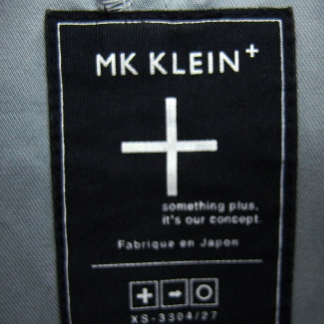  зажим ryus Michel Klein KLEIN PLUS джемпер блузон внешний воротник-стойка Zip выше хлопок хлопок одноцветный 38
