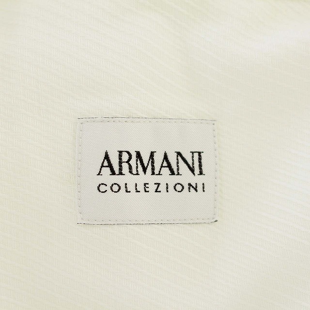 アルマーニ コレツィオーニ ARMANI COLLEZIONI シャツ ワイシャツ 長袖 40 M 白 ホワイト /☆G メンズ_画像3