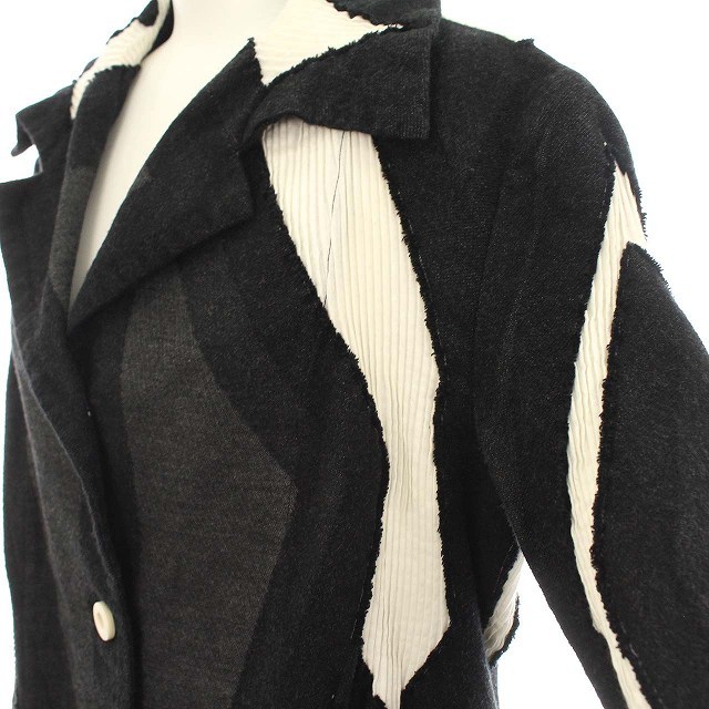 イッセイミヤケ ISSEY MIYAKE 13SS コレクション プリーツ ジャガード
