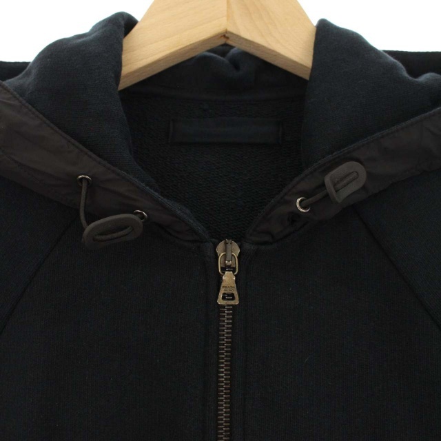 在庫一掃売り切りセール PRADA ジップアップパーカー フード切替 在庫一掃売り切りセール PRADA ジップアップパーカー フード切替