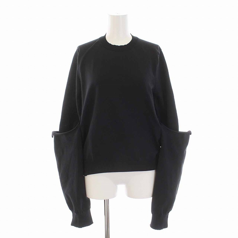 【代引き不可】 変形 カットソー ニット AD2019 GARCONS des COMME コムデギャルソン 長袖 レディース /YM GE-N007 ブラック 黒 M 長袖カットソー 【代引き不可】 変形 カットソー ニット AD2019 GARCONS des COMME コムデギャルソン 長袖 レディース /YM GE-N007 ブラック 黒 M 長袖カットソー